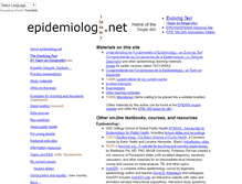 Tablet Screenshot of epidemiolog.net